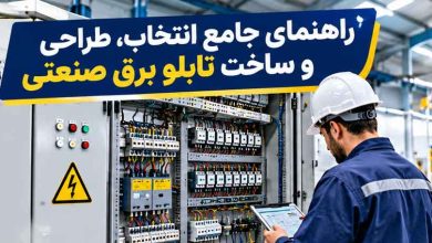 راهنمای جامع انتخاب، طراحی و ساخت تابلو برق صنعتی