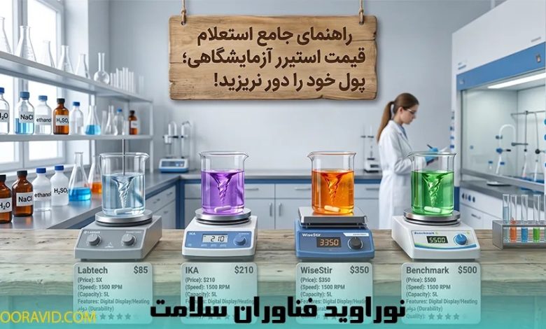 راهنمای جامع استعلام قیمت استیرر آزمایشگاهی